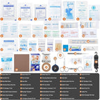 Comprehensive Premium 430 Piece Emergency First Aid Kit, Large Medical Kits - Image 2