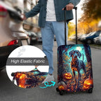 Luggage Cover Protector for 19-20 Inch Suitcases, TSA Approved Elastic Travel - Image 4