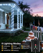 MERRIMAX M Solar Rope Lights Outdoor, 72FT 200LED Solar String Lights - Image 5