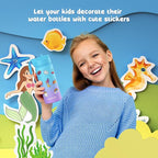 Kids Water Bottle, insulated Stainless Steel Straw Cup - Image 5