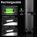 Work Light, 2500LM Ultra Bright, 5200mAh Rechargeable LED Work Lights, Magnetic - Image 3