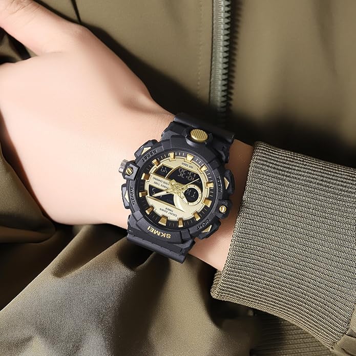 FANMIS Mens Military Multifunction Digital LED Watch Electronic Waterproof - Image 6