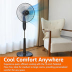 Amazon Basics 16" Pedestal Fan - Image 5