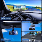 360 Degree Rotation Dashboard Cell Phone Holder - Image 6