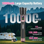 WdtPro Rechargeable LED Flashlights High Lumens, Super Bright 90000LM - Image 5