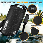 Waterproof Dry Bag, 5L/10L/20L/30L/40L Roll Top Lightweight Storage Backpack - Image 4