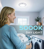 CLOUDY BAY Motion Sensor Ceiling Light Indoor, 120V CRI90 10W 5000K Bright Day - Image 3