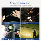 WUBEN PL01 Pen Light, 650 Lumens Pocket EDC Flashlight Rechargeable, Bright LED - Image 6