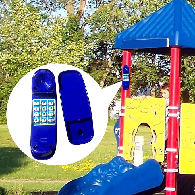 Amagogo Pretend Phone Toy Kids Climbing Frame Accessories Playground Telephone - Image 5