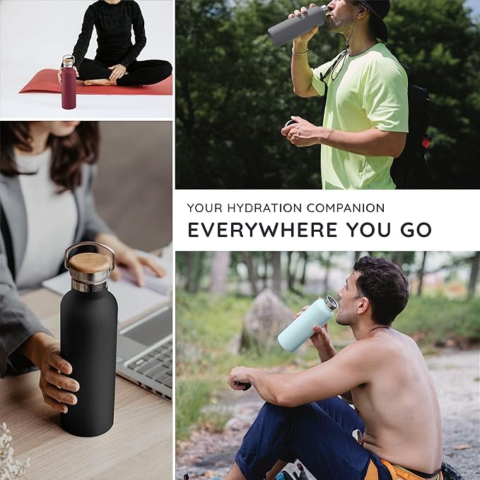 Bambaw Small Stainless Steel Water Bottle 12 oz - Image 7