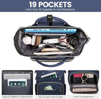 LOVEVOOK Laptop Backpack for Women, 15.6 Inch Professional Womens Travel - Image 3