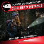Energizer LED Flashlight Vision PRO, Ultra Bright 1000+ Lumens, IPX4 Water - Image 5