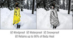 Swiss Safe Emergency Mylar Thermal Blankets + Bonus Space Blanket - Image 6