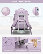 LOVEVOOK Large Travel Backpack for Women, TSA Carry on Backpack for Airplanes - Image 7