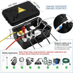 Hrensaw Large Outdoor Electrical Box Waterproof, IP54 Waterproof Outdoor Outlet - Image 2