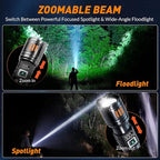 AYL Rechargeable Flashlights 2 Pack, Super Bright High Lumens Flash Light - Image 3