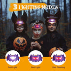 EverBrite Halloween Bat Headlamps Halloween Gifts, 5 Pack Head Lamps - Image 3
