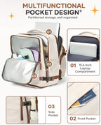 coofay Extra Large Travel Backpack Carry on Flight Approved Mochila De Viaje - Image 4