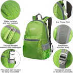 G4Free 20L Lightweight Packable Backpack Travel Hiking Daypack Foldable Backpack - Image 3