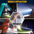 Hoxida Rechargeable Magnetic Flashlight High Lumens - Image 8
