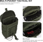 Mardingtop Molle Admin Pouch, EDC Pouch, Tactical Drawstring Pouch, Utility - Image 3