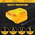 Solar Charger Adapter for Dewalt 20V/60V Battery, Outdoor Work - Image 6