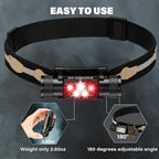sofirn LED Headlamp Rechargeable, H35R Super Bright Lightweight Head Light - Image 4
