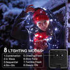 Vimorg Solar String Lights Outdoor, 2 Pack 79FT 200 LED Waterproof Solar - Image 2