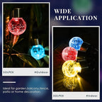SOLPEX 12 Pack Solar Outdoor Lights Decorative, Hanging Christmas Decoration - Image 5
