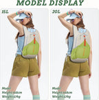 BECOJADDE 20L Small Hiking Backpack - Image 5