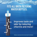 Brita Stainless Steel Premium Filtering Water Bottle, Replaces 300 Plastic - Image 6