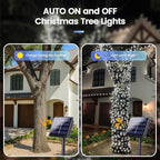 Extra-Long 144FT Solar String Lights Outdoor, 2 Pack 400LED Solar Fairy Lights - Image 2