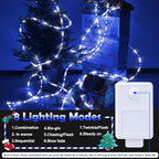 100ft LED Rope Lights Outdoor, 720 LED Connectable and Flexible Tube Lights - Image 3