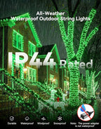 LitHome 99FT 300 LED String Lights Outdoor Indoor, 8 Modes Waterproof Christmas - Image 4
