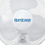 Hurricane 16" Supreme Oscillating Wall Mount Fan w/ 3 Quiet Speeds, Workshops & - Image 9