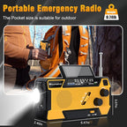Emergency Crank Weather Radio: AM/FM/NOAA Weather Radio - Image 7