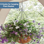 Purse Hanger for Closet, Unique Twist Design Bag Hanger Purse Hooks, 5 inch - Image 5