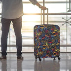 Explore Land Travel Luggage Cover Suitcase Protector Fits 18-22 Inch Case - Image 6