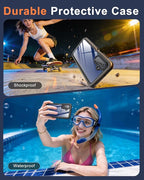 Beasyjoy for Samsung Galaxy A17 5G Case Waterproof, Built-in Screen Protector - Image 7