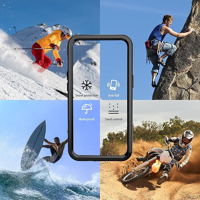 for Samsung Galaxy S23 Ultra Case, IP68 Waterproof Dustproof Case, Full Body - Image 7