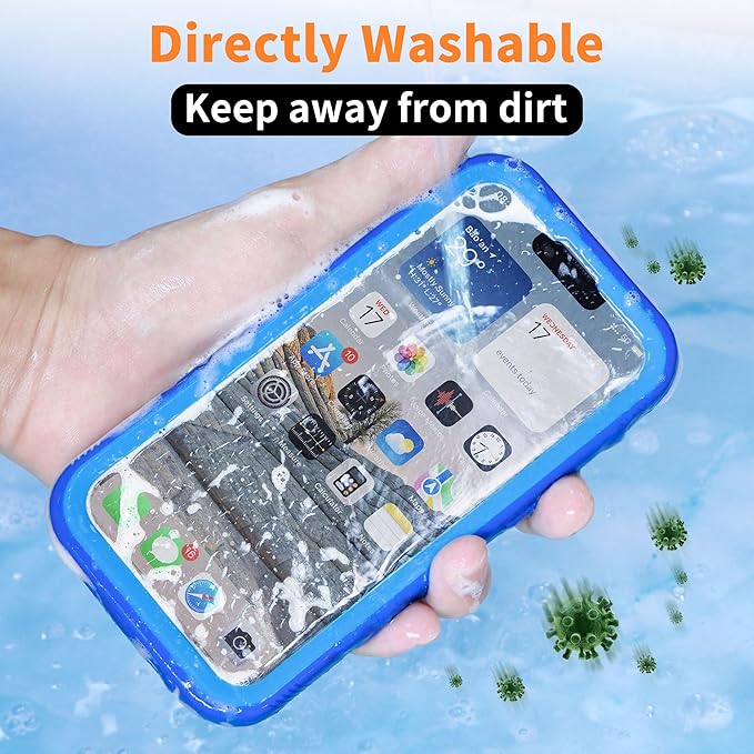 Cozycase Compatible with Waterproof iPhone 11 case, Built-in Screen Protector - Image 6