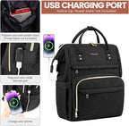 LOVEVOOK Laptop Backpack for Women, 15.6 Inch Professional Womens Travel - Image 3