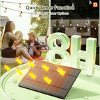 addlon 204FT Solar String Lights Waterproof, Patio Lights Solar Powered - Image 7