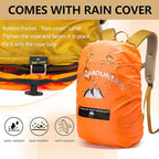 Small Hiking Backpack With Rain-cover, 20L Travel Backpacks - Image 3