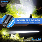 Banral Flashlights High Lumens Rechargeable - Image 4
