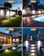 vighep 12 Pack Solar Fence Lights Waterproof, Motion Sensor Deck Lights Outdoor - Image 7