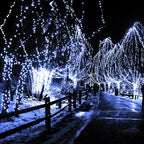 2-Pack Solar String Lights for Outside, 400 LED 144Ft Solar Fairy Lights for - Image 4