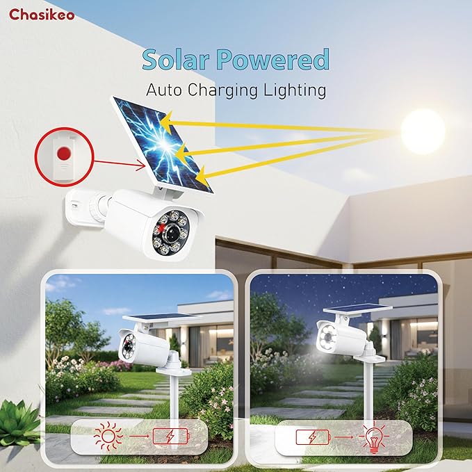 2 Pack Solar Motion Lights Outdoor, Solar Spotlights - Image 4