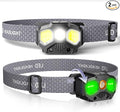 Favorlite 2 Pack Headlamp Rechargeable, 1400 Lumen Lightweight Head Lamps LED by Favorlite