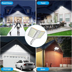 ropelux Solar Outdoor Lights, 6000LM Motion Sensor Outdoor Lights Double Big - Image 6